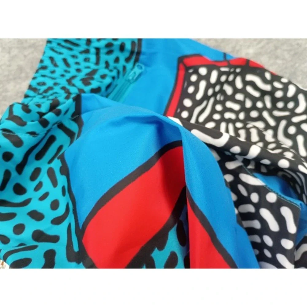 Looney Tunes Mens L Bugs Bunny Graphic Windbreaker Track Pants Joggers NWT 90s - Picture 14 of 14